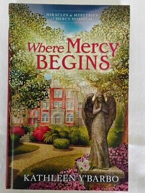 Where Mercy Begins Decorative Coffee Table Book — Green & Red